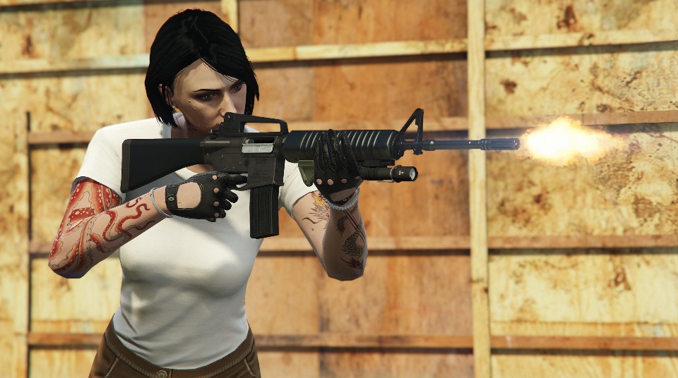 M16 A2 Carbine Mod 727 – Play Gta V PS4 - Grand Theft Auto V Forum (GTA 5)  - Neoseeker Forums