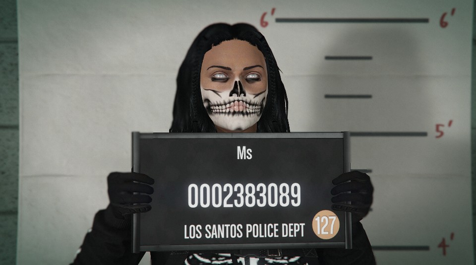 Mugshot By Missheadshot1999 In Grand Theft Auto Online Rockstar Games