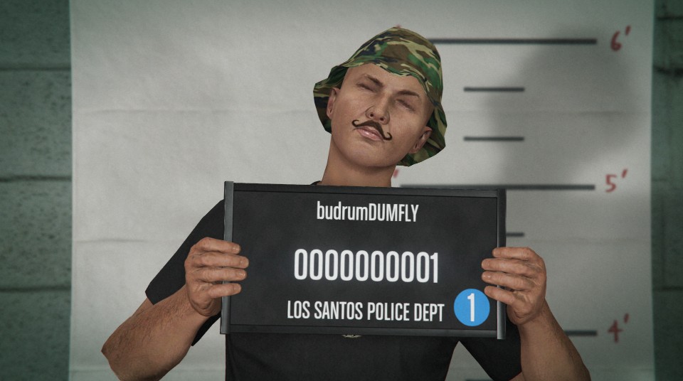 Mugshot By Ocycrellik76 In Grand Theft Auto V Rockstar Games