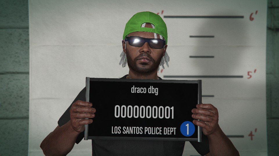 Mugshot by shiveringLil_dra in Grand Theft Auto V - Rockstar Games