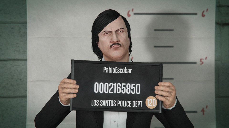 Mugshot by PabloEscobar_Co in Grand Theft Auto V - Rockstar Games ...