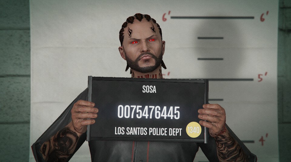 Mugshot by IlIlKINGSOSAlIlI in Grand Theft Auto V - Rockstar Games