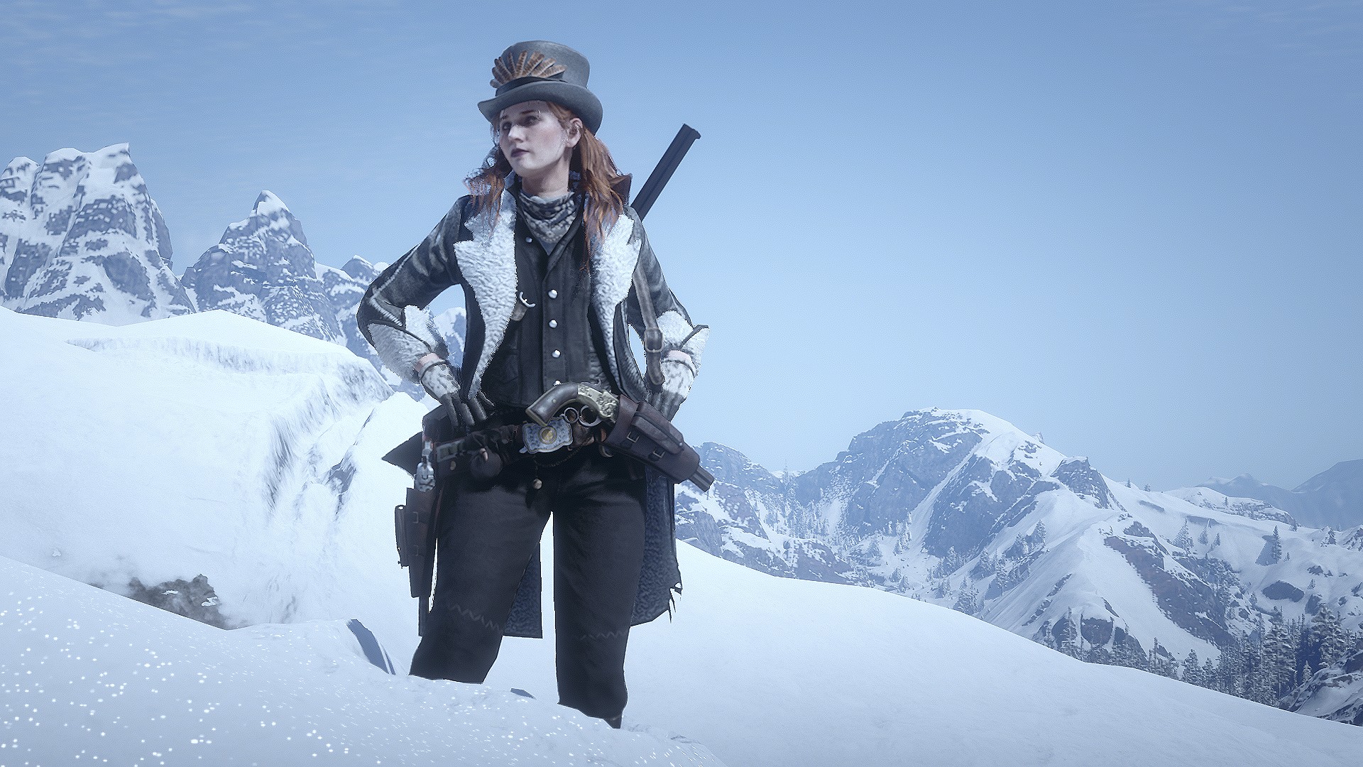 Mount Hagen Peak by theblueduchess in Red Dead Redemption 2