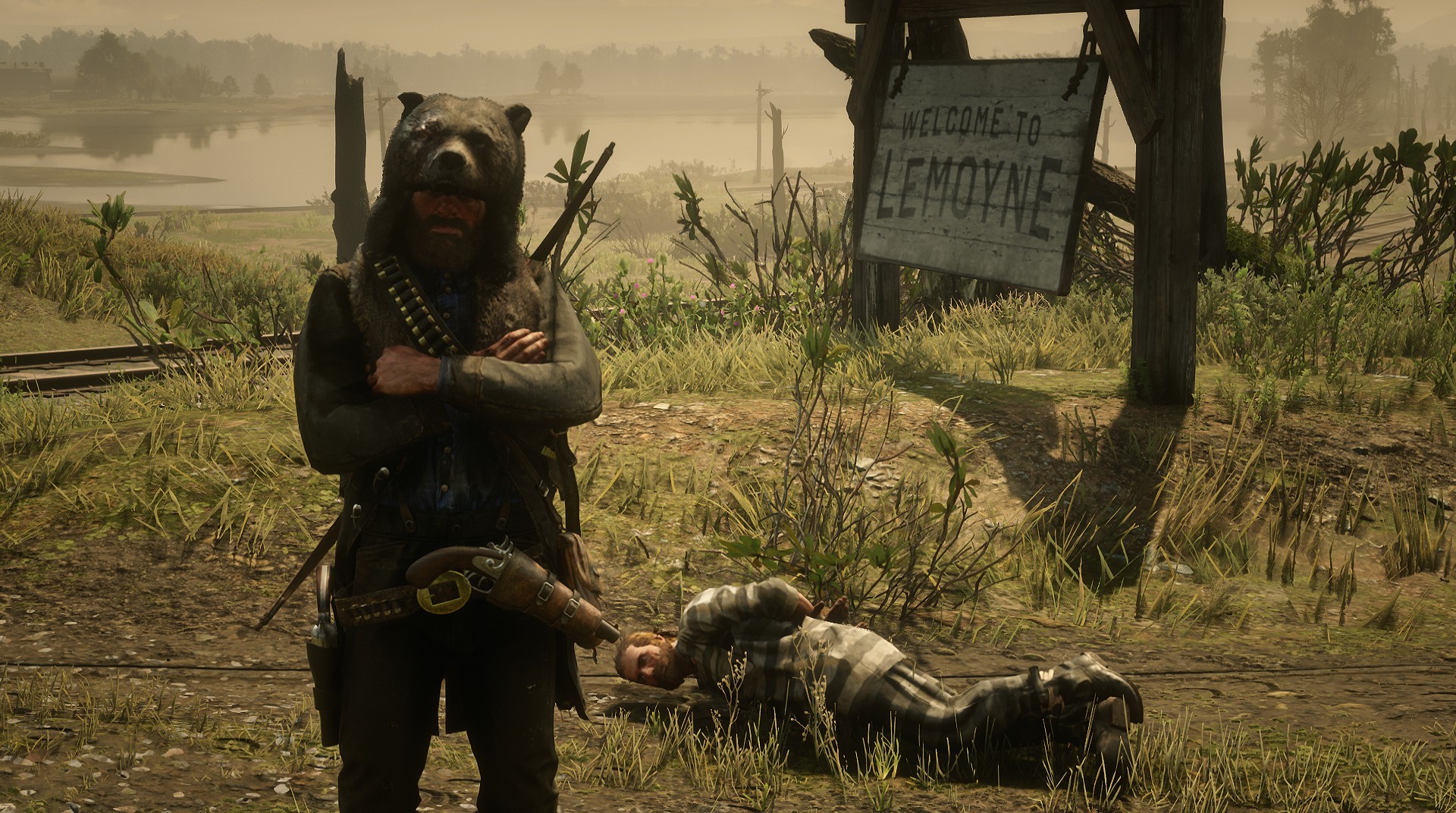 Mountain man doesn't just hunt bears. [RDR2] r/gaming